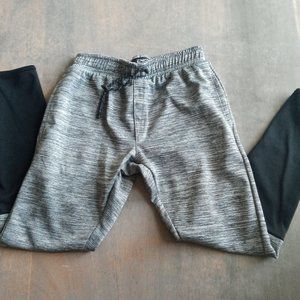 ENCX Performance Gray and Black Jogger Pants for Boys 10/12